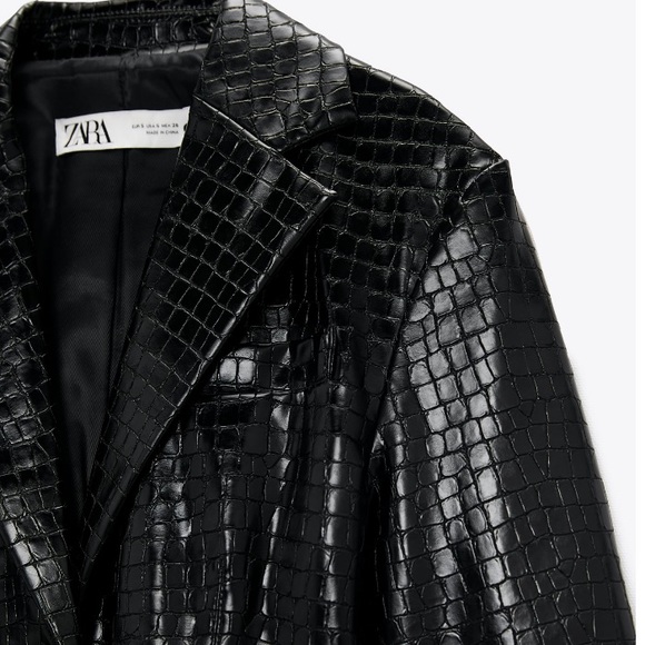 NWT ZARA Limited Edition Cropped Blazer. - Picture 5 of 10